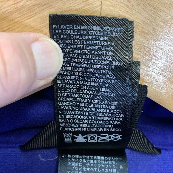 The North Face Calientito Purple Soft Shell Full Zip Jacket Size S - Picture 13 of 16